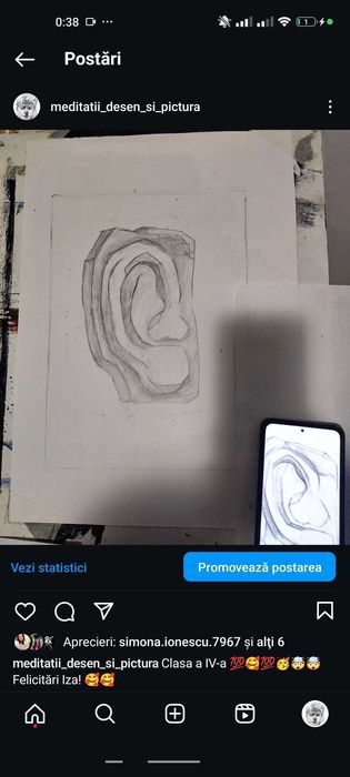 Meditații admitere liceu/gimnaziu arte plastice