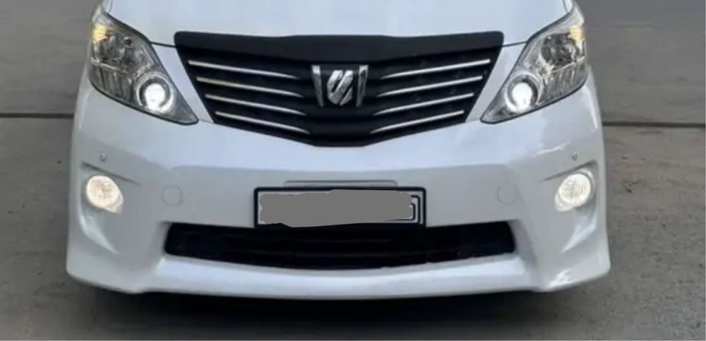 Молдинг на капот, Альфард 20