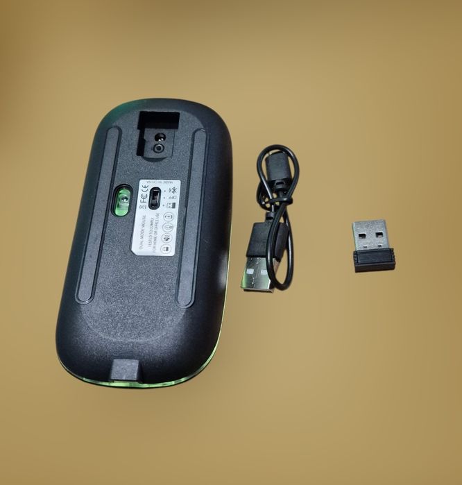 Bluetooth/Блутуут Ултратънка и преносима безжична мишка с акумулаторна