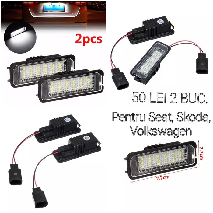 Lampi semnal, Led auto H7, H15, T10, 1156 + ACCESORII