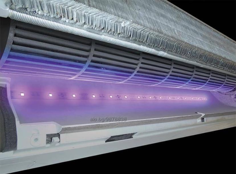 UV LED за почистване и дезинфекция в климатична система