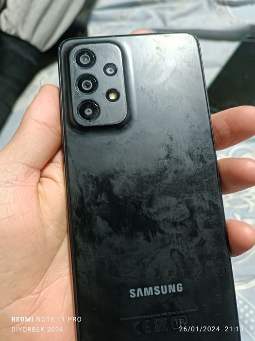 Assalom aleykum Samsung a33tel sotiladi xolati ideal xotira 128
