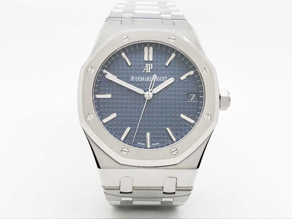 Audemars Piguet Royal Oak 15500 41mm – Син циферблат – Мъжки статусен часовник
