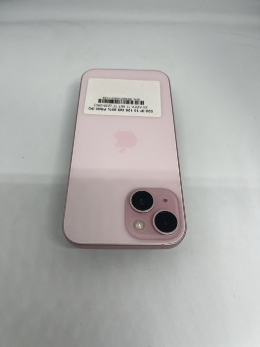 15 128 gb 80% pink