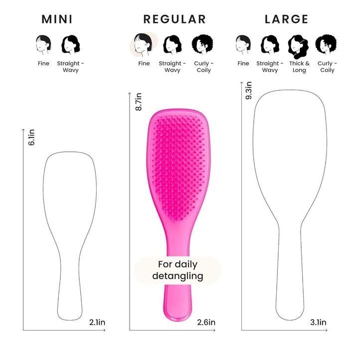 Tangle Teezer Fine & Fragile Ultimate Detangling четка за мокра и суха коса