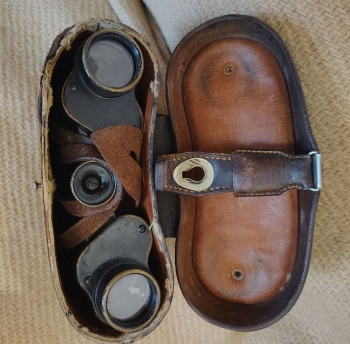 Binoclu militar WW1 Goerz Trieder 8x26