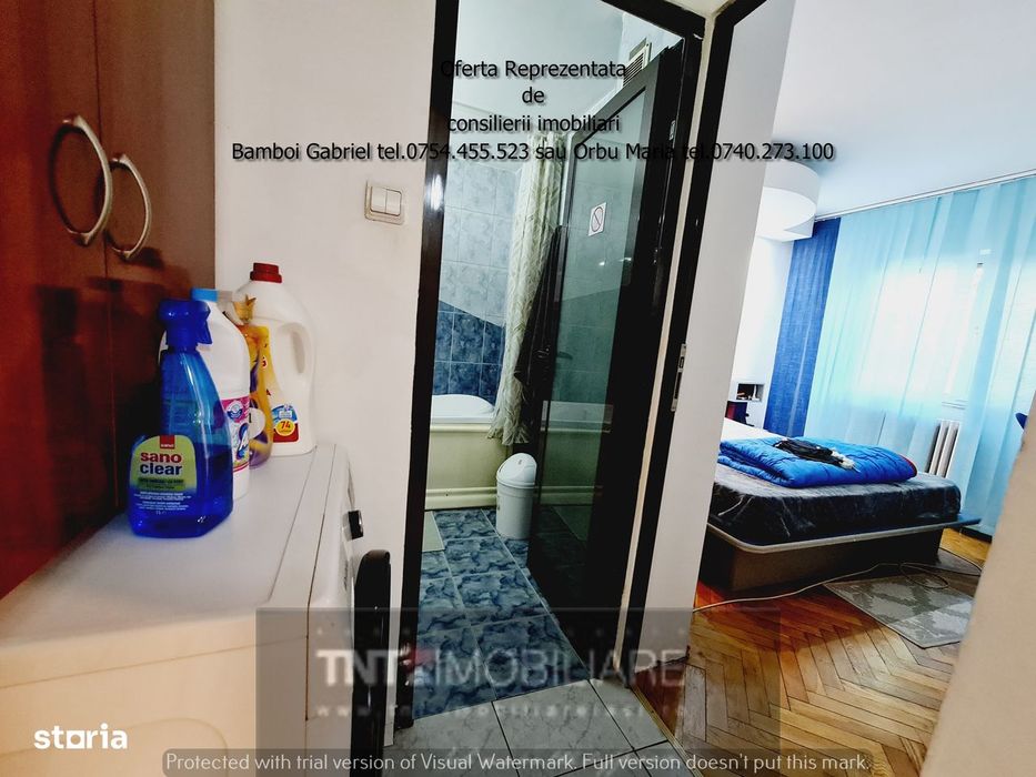 Apartament 3 camere decomandate –Central (Tg. Cucu - Podu de Fier)