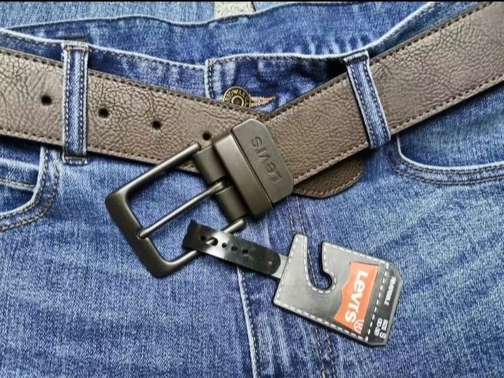 Кожанный мужской ремень