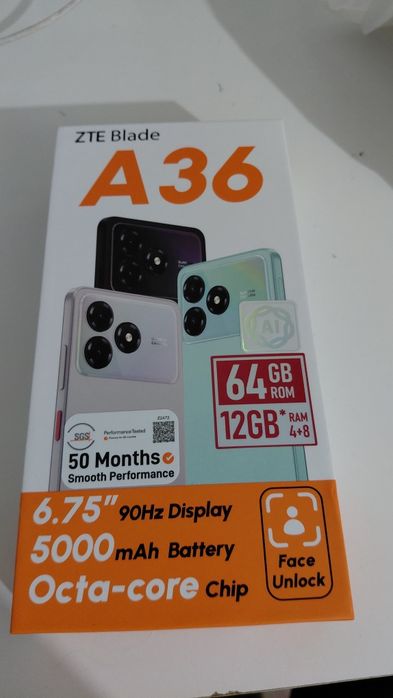 ZTE Blade A36 новый с документами