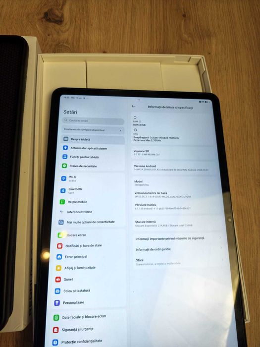 Tableta Xiaomi Redmi Pad 2 Pro, 8GB + 256GB, 5G Dual Sim, 12.1'' 2.5k 144Hz - Ca Noua