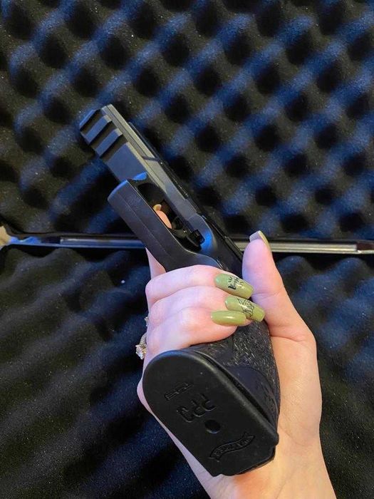 Pistol Airsoft AutoAparare Walther PPQ Modificat 22j BlowBack METAL