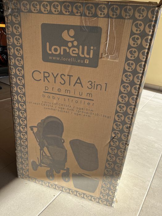 Бебешка количка lorelli crysta 3 in 1