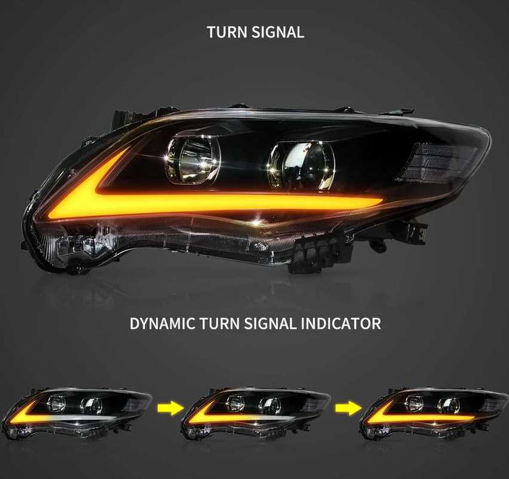 Тунинг фарове TOYOTA COROLLA 2011-2013