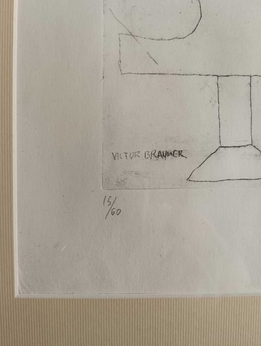 Gravura veche Victor Brauner - 4