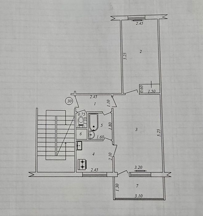 2-Комн. 3-Этаж. Продажа. Уй-Жой. Феруза.