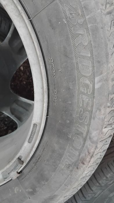 Оригинални алумиеви джанти с гуми за ситроен ц4, пежо