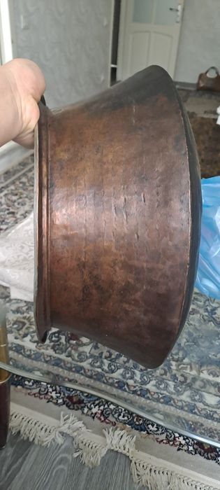 Mis qozon 4 5 kilo osh pishirsa boʻladi qadimiy