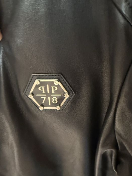 Geaca piele Phillip Plein