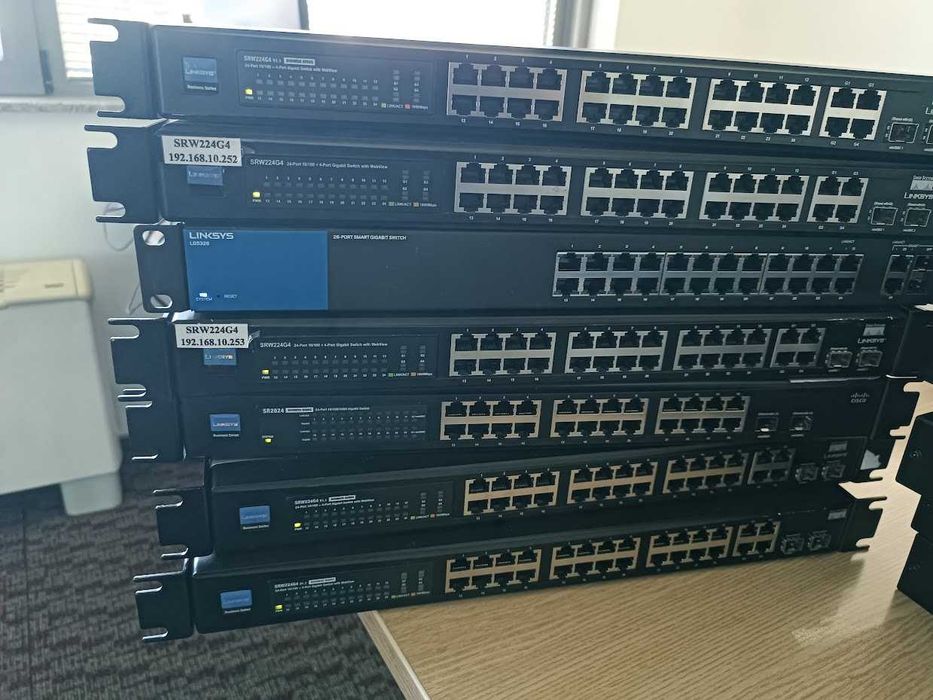 Мрежово оборудване, Суичове, KVM суич (Cisco, Linksys, AdderLink, Netgear)