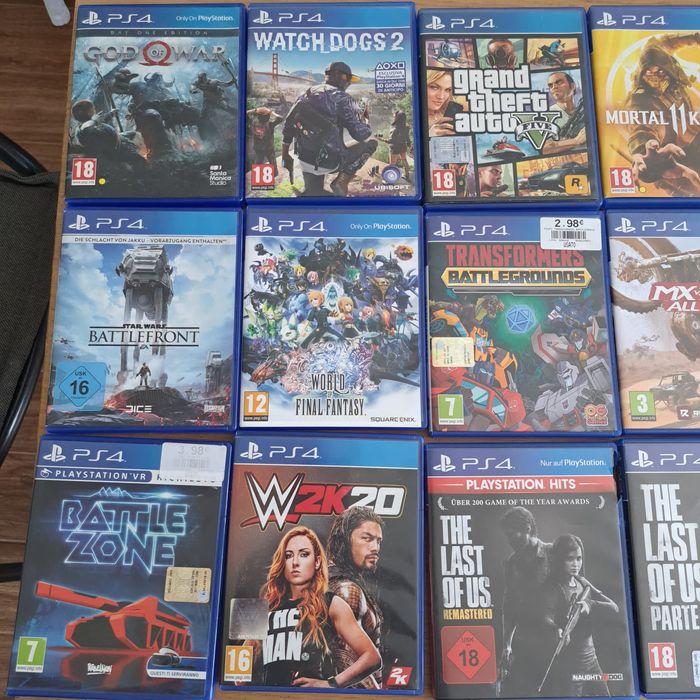 Vând  VOLAN LOGITECH PS 4, JOCURI PS 4