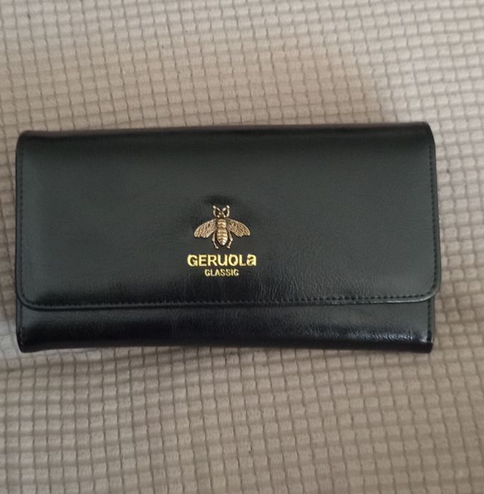 Portofel piele naturala de vaca antifurt