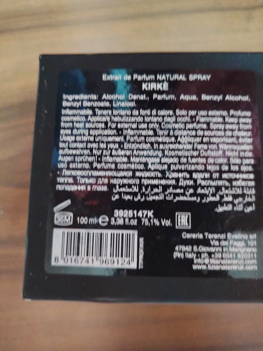 Tiziana Terenzi 100 ml.