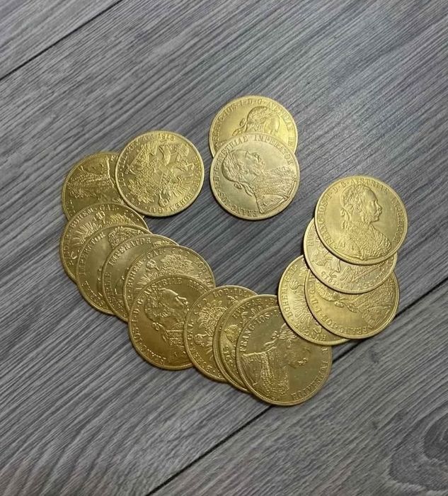 Vand Galbeni țigănești placati cu aur de 24k