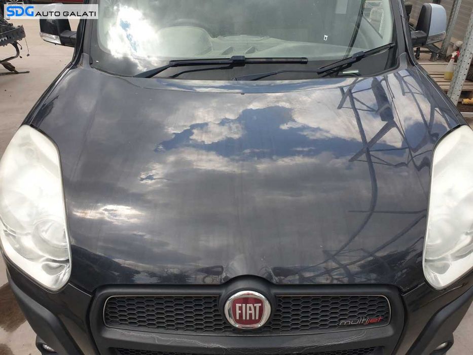 Capota Motor Fiat Doblo 2 2009 - 2015 Culoare Negru [Q4784]