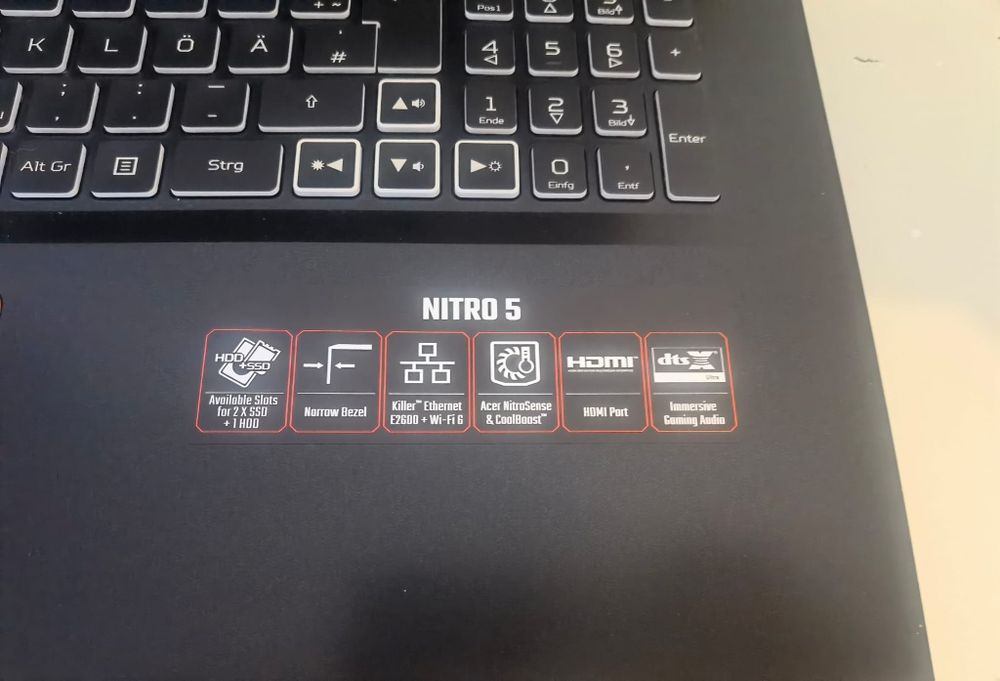 Продам новый Acer Nitro 5