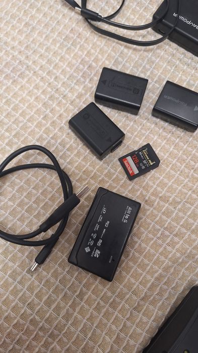 Sony A7S2, 3 obiective, baterii, Gopro