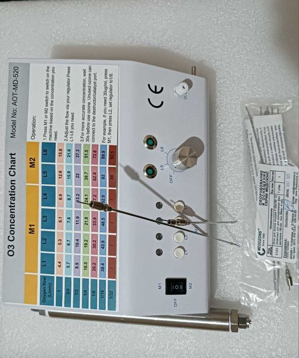 Azonatr/ozonator/azona terapiya AOD MD 520
