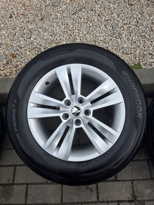 Оригинални джанти с гуми за Skoda 17"