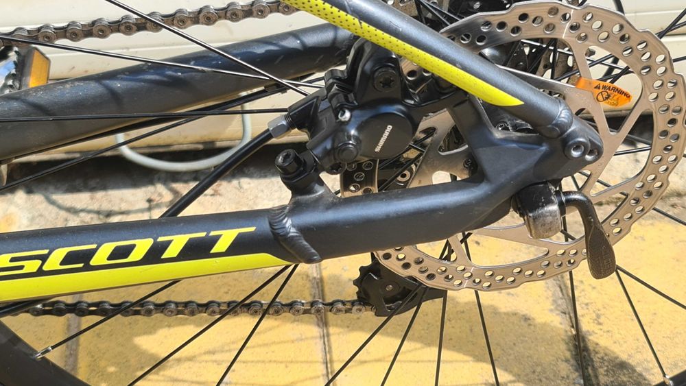 Алуминиев планински dirt jump Scott Aspect 27,5" цола инча с Shimano XT и вилка Manitou Black