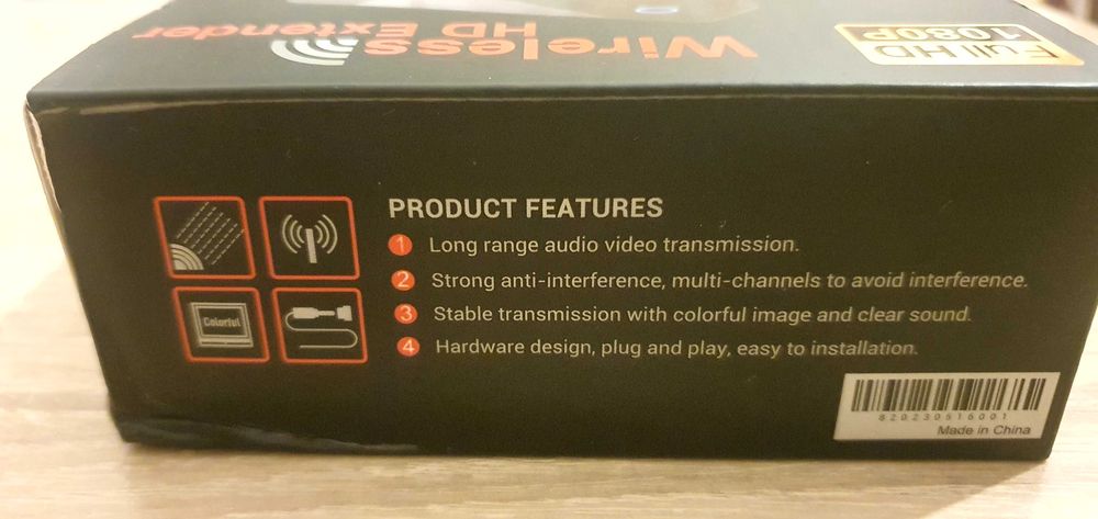 Wireless HD Extender Full HD Nou Nefolosit