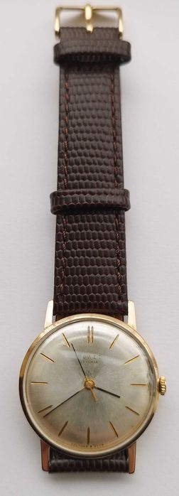 Стар часовник Полет, златен, 14К, 583, СССР, диам. 33 мм