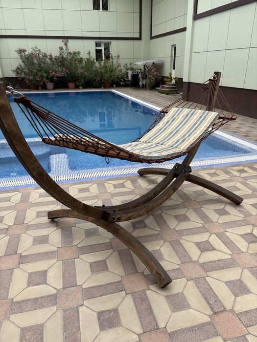 Скидка !!Стойка +гамак +матрац