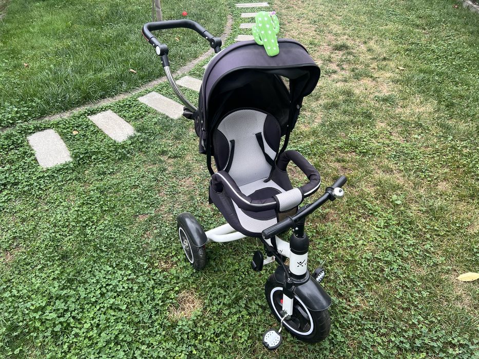 Vand tricicleta Trike Fix V3, 3 in 1, rotativa 360°, cu roti fara presiune, pentru copii 1-6 ani, 28cm