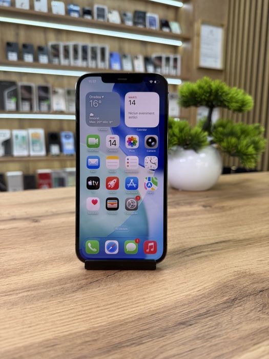 ‼️iPhone 12 Pro Max 128Gb Graphite - Sanatate bat.100% - Garantie 12 luni