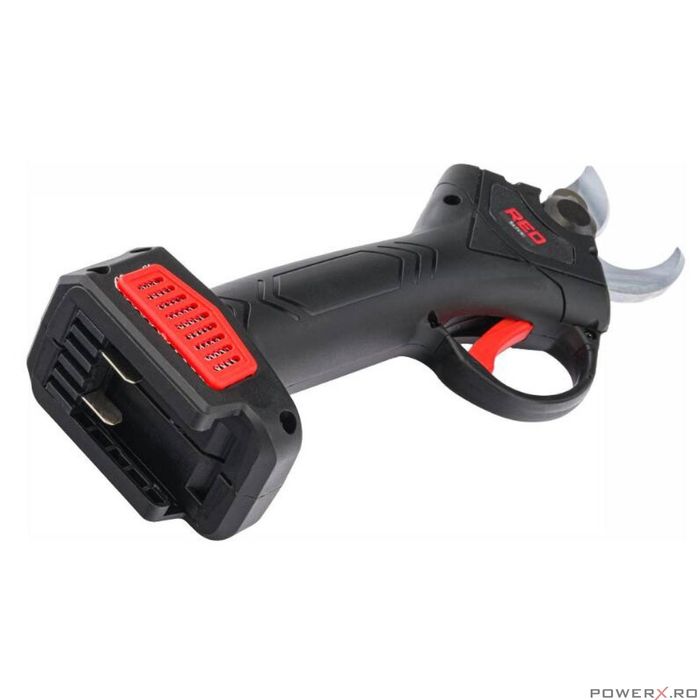 Foarfeca electrica pentru taiat crengi cu 2 x acumulatori 2 Ah, 30mm