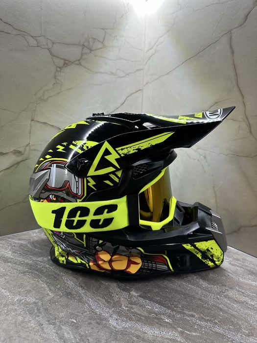 Мотокрос Каски S,M,L,XL,XXL