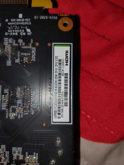 Sapphire Pulse Radeon RX 550 4GB GDDR5