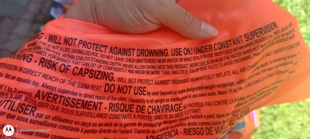 Colac bebeluși și 2 veste reglabile de inot