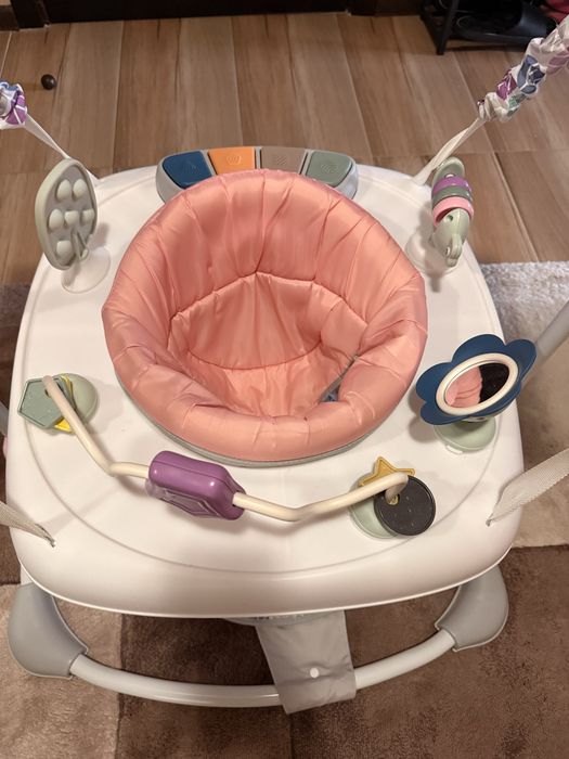 Розово бънджи за бебе