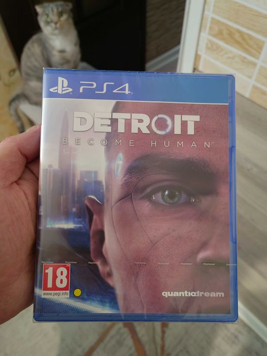 Продаю запечатанную игру на PlayStation 4,5 Detroit Become Human.