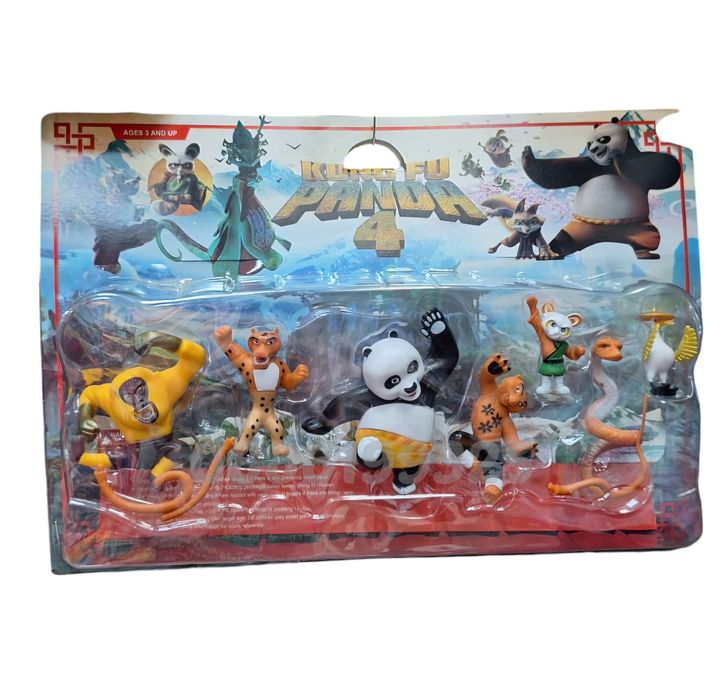 Голям Комплект 7броя Фигурки Кунг Фу Панда, Фигурки Kung Fu Panda