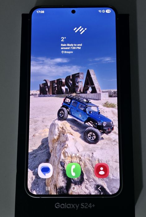 Samsung S24 Plus, 512 Gb, Marble Gray, garantie.