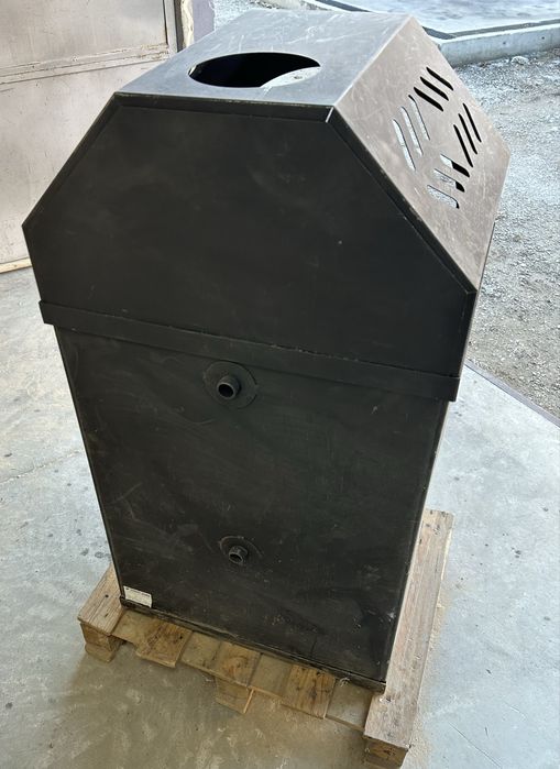 Камина на твърдо гориво с водна риза 18kw