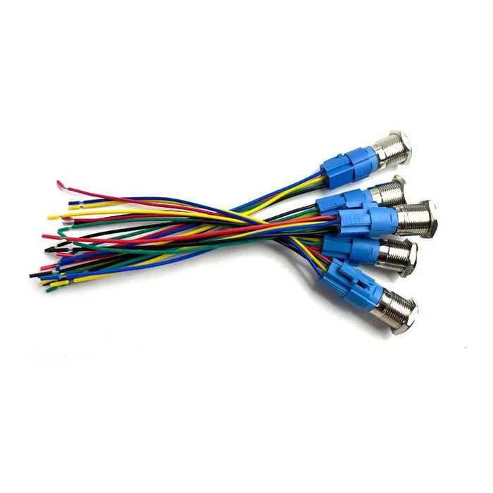 Buton Metalic Panou LED Push Buton Metal Led 5V-24V Buton Metalic Led