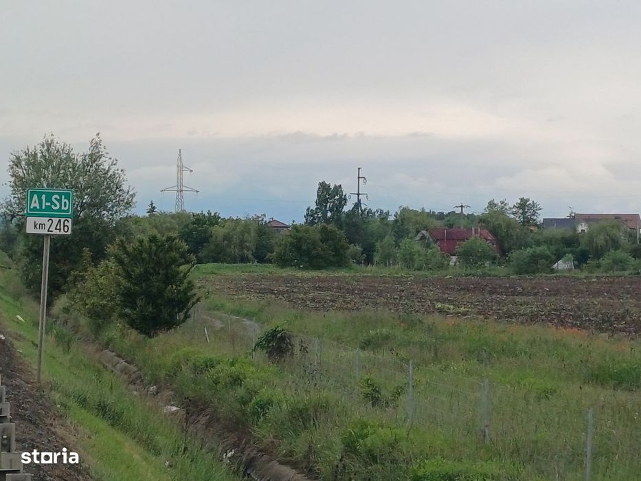 Teren extravilan arabil – 8.700 mp – Gușterița