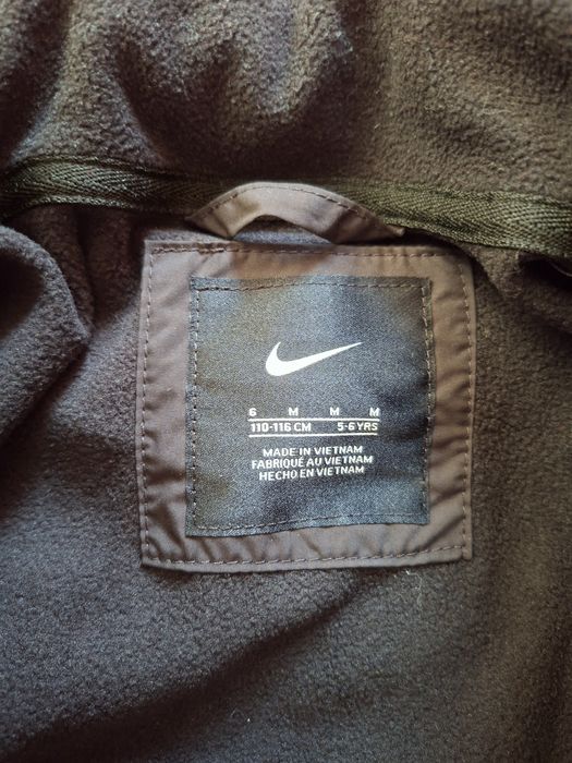 Детско яке Nike черно